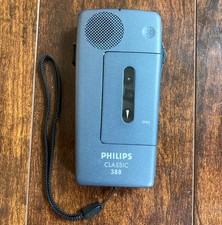 Philips Classic 388 Pocket memorando mini gravador cassete portátil NÃO TESTADO comprar usado  Enviando para Brazil