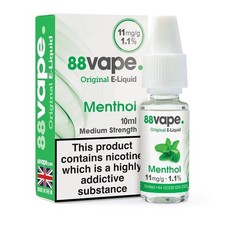 88vape menthol liquid for sale  MANCHESTER