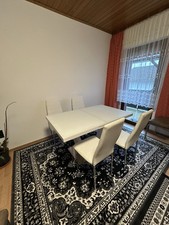 Tisch leder stuhle gebraucht kaufen  Gelnhausen