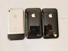 Apple iPhone 1ª geração 8GB +2ª geração 3g 8GB +3ª geração 3gs 8GB preto comprar usado  Enviando para Brazil