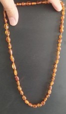 Collana ambra pregiata usato  Cividale del Friuli