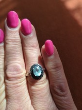 Sterling silver blue for sale  SALTASH