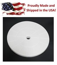 Tampa de plataforma de detritos de piscina 9 1/8" polegadas tampa de válvula skimmer substituição branca comprar usado  Enviando para Brazil