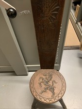 Vintage carved spinning for sale  BLACKPOOL