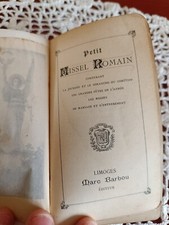 Petit missel romain d'occasion  Argences