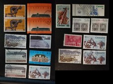 Lot timbres canada d'occasion  Expédié en Belgium