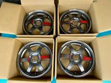 Usado, JDM RAYS TE37 SONIC 15×5J +45 PCD100 rodas furos 4 peças 15 polegadas Volk #QY67RZ comprar usado  Enviando para Brazil