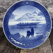 Piatto natale royal usato  Spedire a Italy