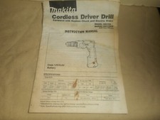 Makita cordless driver for sale  Pawtucket