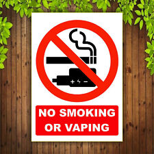 Smoking vaping signs for sale  BALLYCLARE