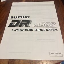 Genuine suzuki dr800s for sale  ELY