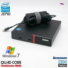 Mini PC Lenovo Thinkcentre M600 10G9 500GB HDD 4GB Quad Core Windows 7 comprar usado  Enviando para Brazil