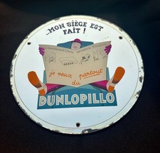 Réclame publicitaire dunlopil d'occasion  Grandcamp-Maisy