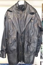 Mens long leather for sale  SOUTHAMPTON