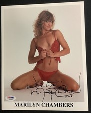 Marilyn chambers signed for sale  Boynton Beach
