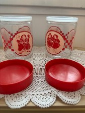 Bocaux vintage rouge d'occasion  Serris