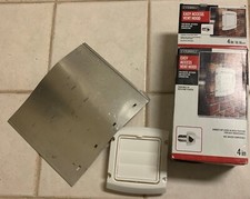 Exaustor de boca larga Everbilt para secadora cozinha banheiro ventilador 4" diâmetro. Branco comprar usado  Enviando para Brazil