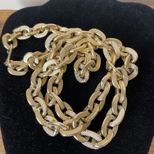 Chunky textured chain for sale  CHELTENHAM