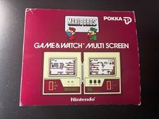 Nintendo Game & Watch Mario Bros. MW-56 Multi-Screen Pokka Limited 1983 Tested comprar usado  Enviando para Brazil