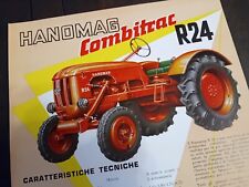 Brochure trattori hanomag usato  Brescia
