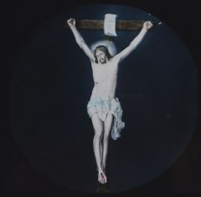 Usado, Lanterna Mágica Slide SETE PALAVRAS NA CRUZ C1900 RELIGIÃO JESUS A CRUCIFICAÇÃO comprar usado  Enviando para Brazil