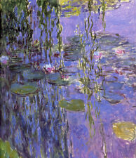 Monet ninfee stampa usato  Napoli