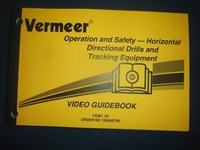 Vermeer operation safety for sale  Union