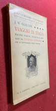 J.w. goethe viaggio usato  Bologna