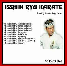 ISSHIN RYU KARATE 10 DVD SET with ANGI UEZU ISSHINRYU like shotokan goju kempo segunda mano  Embacar hacia Mexico