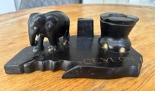 Vintage carved ebony for sale  NEWPORT PAGNELL