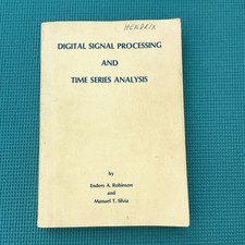 DIGITAL SIGNAL PROCESSING AND TIME SERIES ANALYSIS By Enders Robinson & Manuel comprar usado  Enviando para Brazil