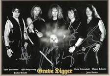 Grave Digger - original signierte Autogrammkarte comprar usado  Enviando para Brazil