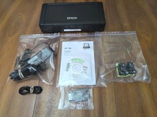 Impressora móvel sem fio portátil Epson WF-100 com adaptador de energia/tinta de tinta. Caixa/tinta comprar usado  Enviando para Brazil