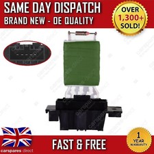 Vauxhall Corsa D E Aquecedor Resistor Ventilador Motor Ventilador MK3 MK4 1.0 1.2 1.3 1.4 1.6 comprar usado  Enviando para Brazil