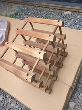 Wooden wine rack for sale  HALIFAX