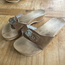 Esprit holz pantoletten gebraucht kaufen  Deisenhofen