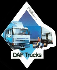 Werbe aufkleber daf gebraucht kaufen  Deutschland