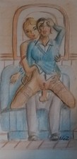 Dessin original erotique d'occasion  Saint-Brieuc