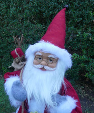 Weihnachtsmann figur 40cm gebraucht kaufen  Bönebüttel
