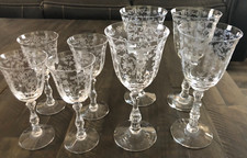 Fostoria glass 8pc. for sale  Las Cruces