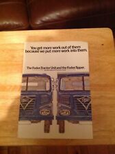 Foden trucks tipper for sale  GLASGOW