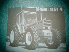 Prospectus tracteurs renault d'occasion  Hazebrouck
