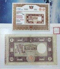 Banconote italiane lire usato  Niscemi