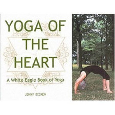 Yoga heart white for sale  UK