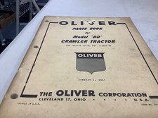 Oliver model crawler for sale  Round Pond