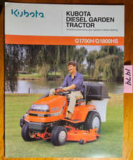 Kubota g1700h g1800hs for sale  Niagara Falls