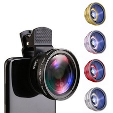 Telescópio macro clip-on lente de celular câmera HD 0,45x grande angular, usado comprar usado  Enviando para Brazil