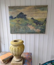Antique oil canvas for sale  SOUTHAMPTON