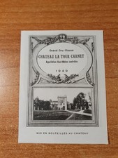 Etiquette tour carnet d'occasion  Montigny-le-Bretonneux