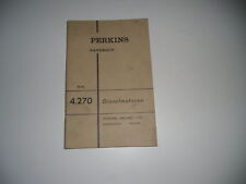 Betriebsanleitung Diesel Motor 4270 D 10/1962, usado comprar usado  Enviando para Brazil